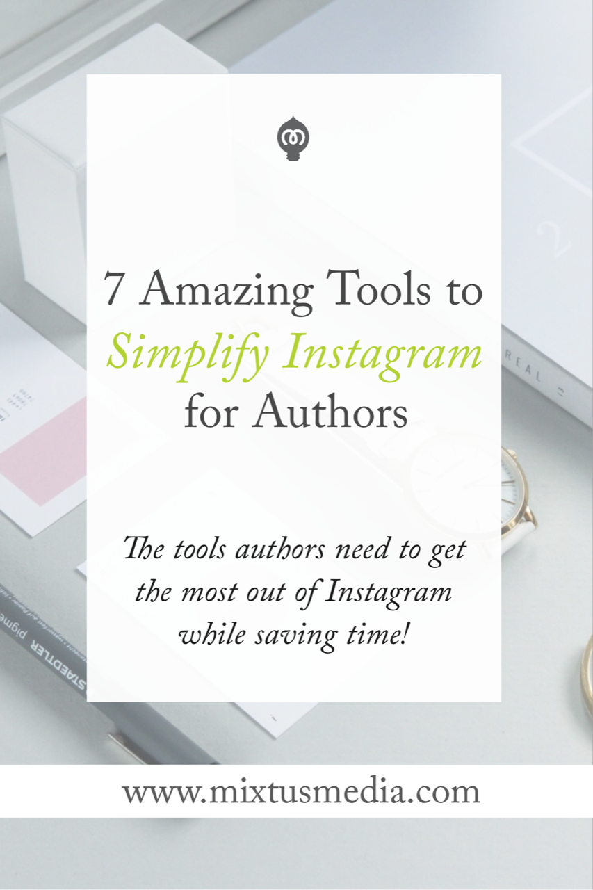 Instagram is a treasure trove for authors! It's a great way to find and connect with new readers. Here are the best tools that authors need to use to get the most out of Instagram while saving time.